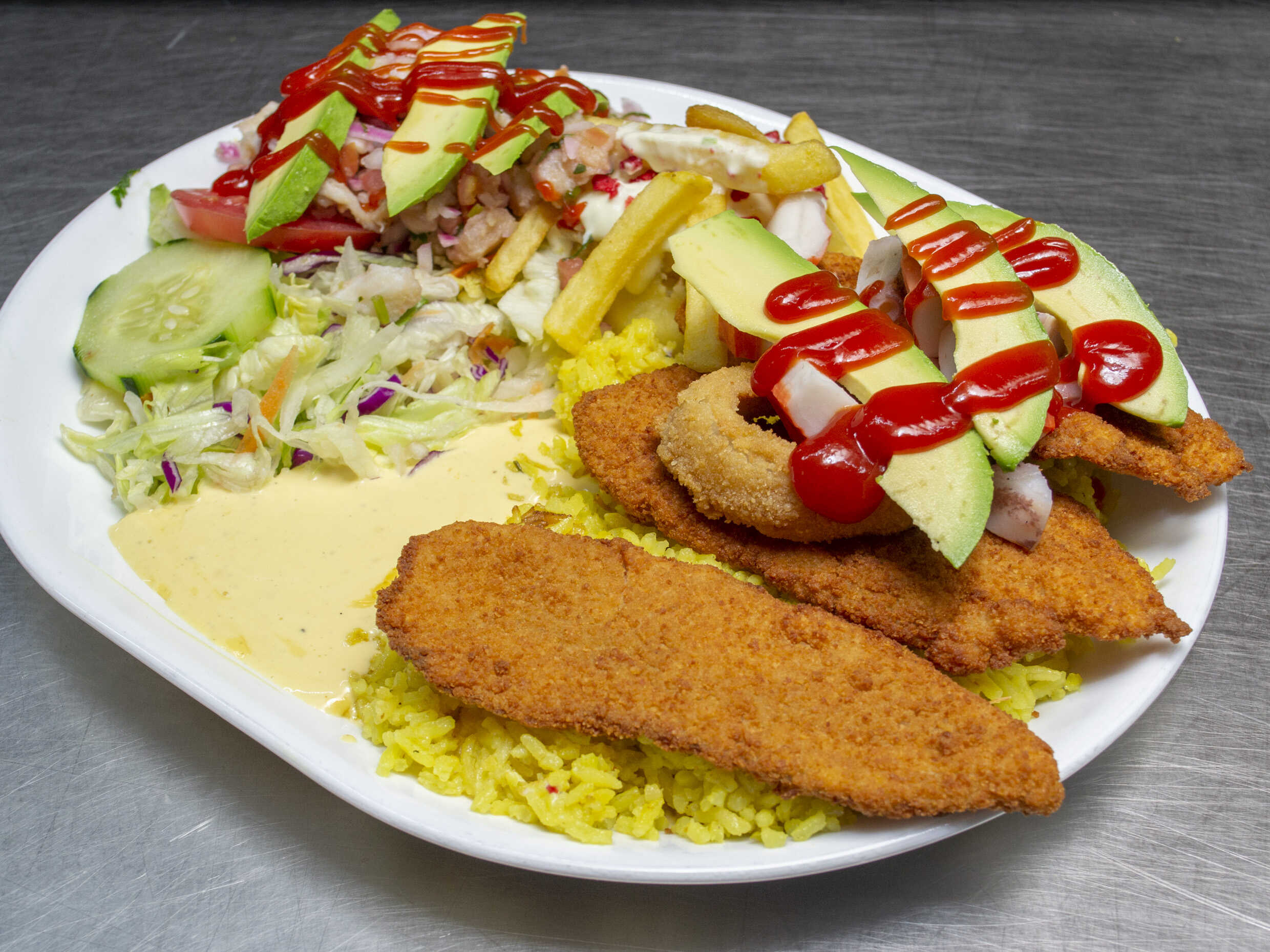 Filete Empanizado Mixto