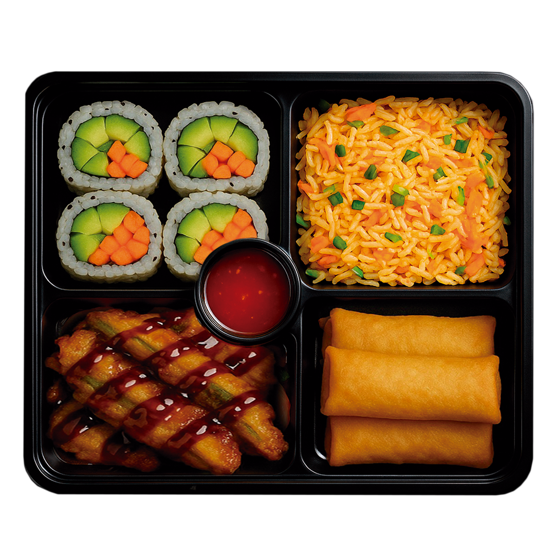Bento Box Vegetariano Teriyaki