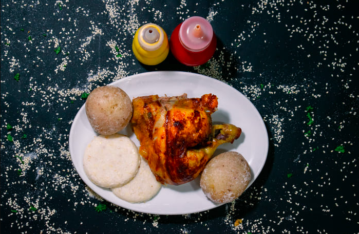 Cuarto De Pollo Asado