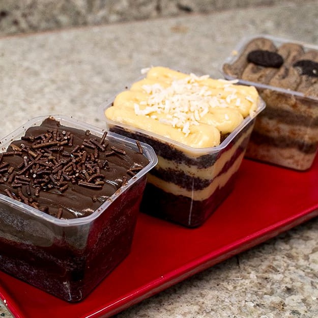 Escolha 3 sabores irresistíveis e pague um valor especial.