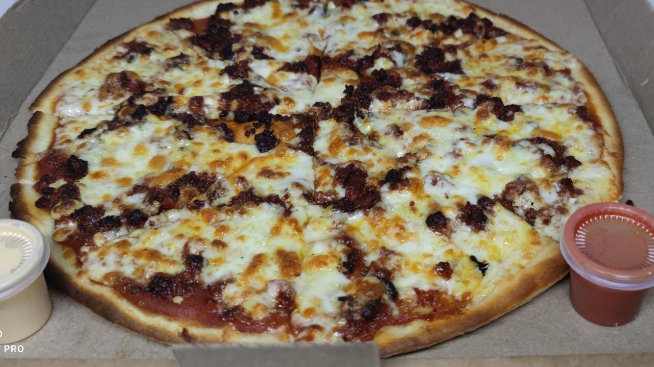 Pizza de chorizo