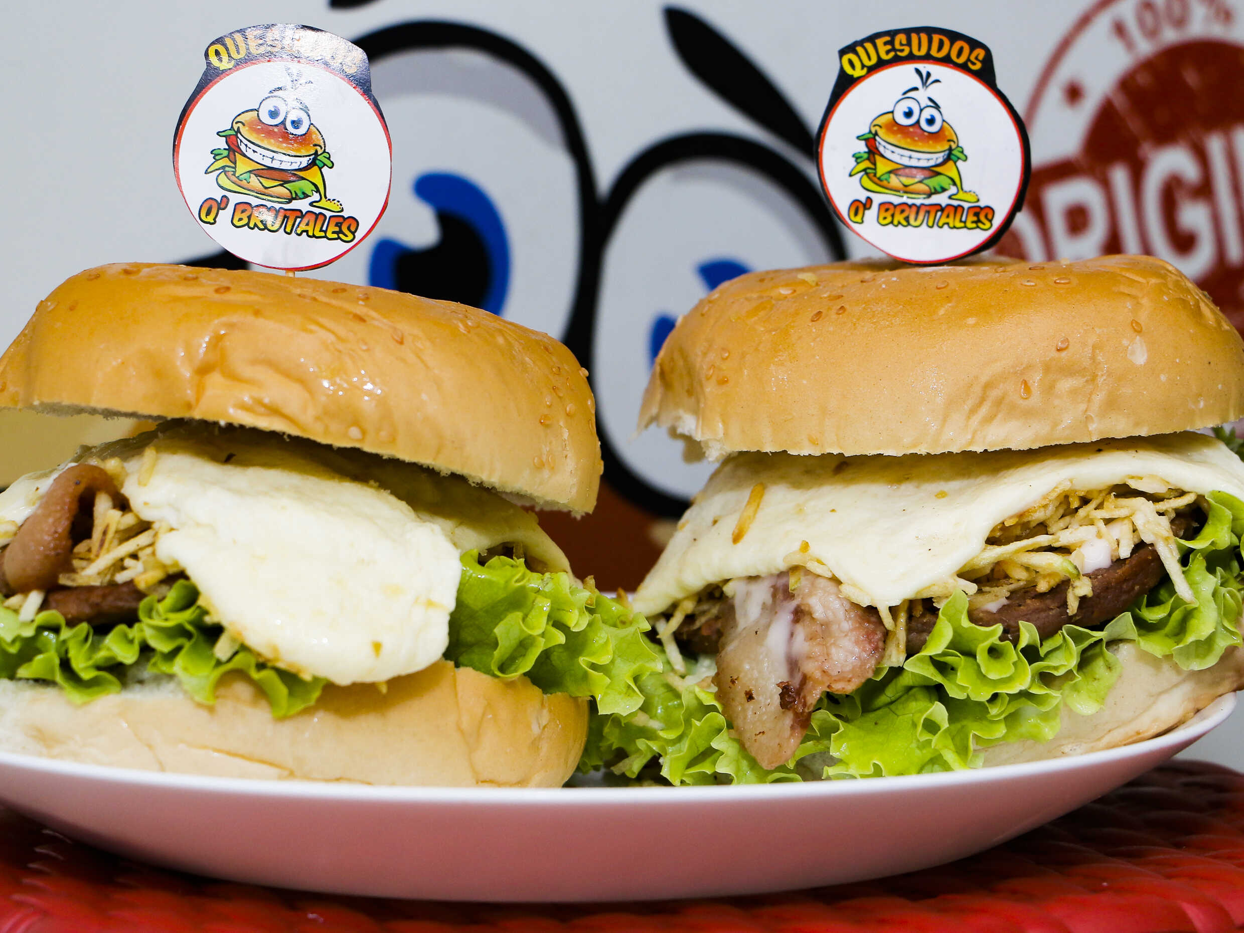 Dos hamburguesas especiales combo promoción