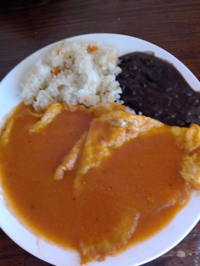 Salsa de huevo roja
