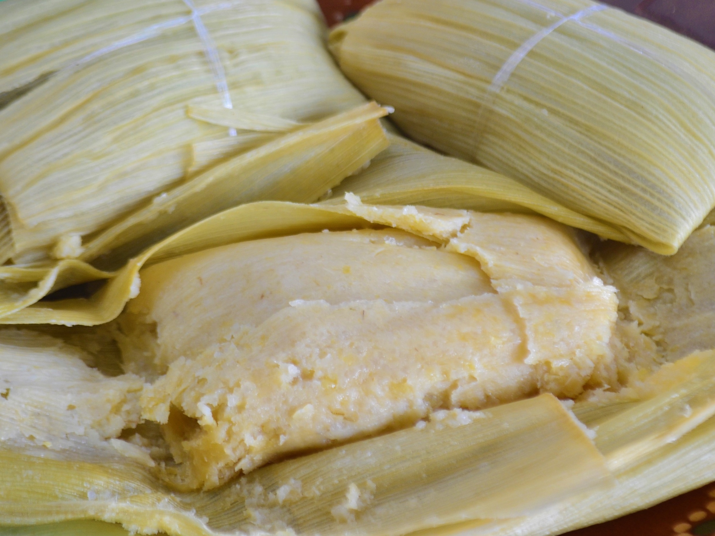 Tamal de Elote Dulce