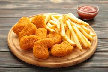 Nuggets con Papas