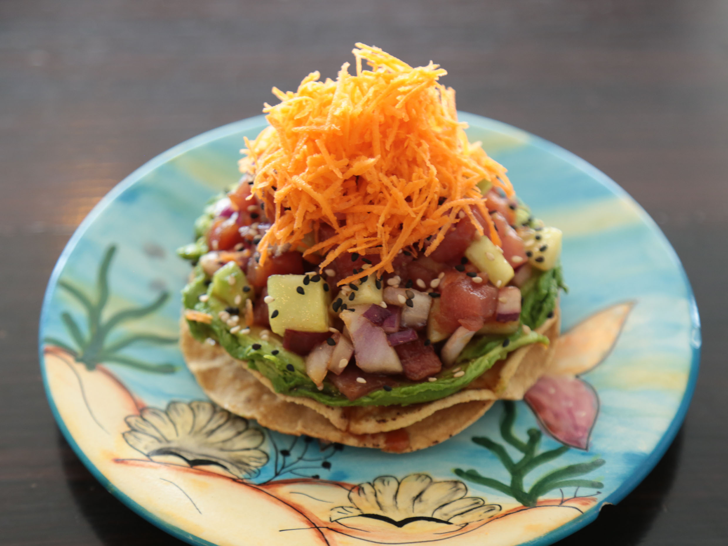 Tostada Atún Fresco