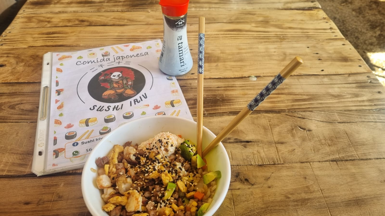 Yakimeshi de Arrachera