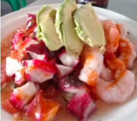 Tostada de Pulpo