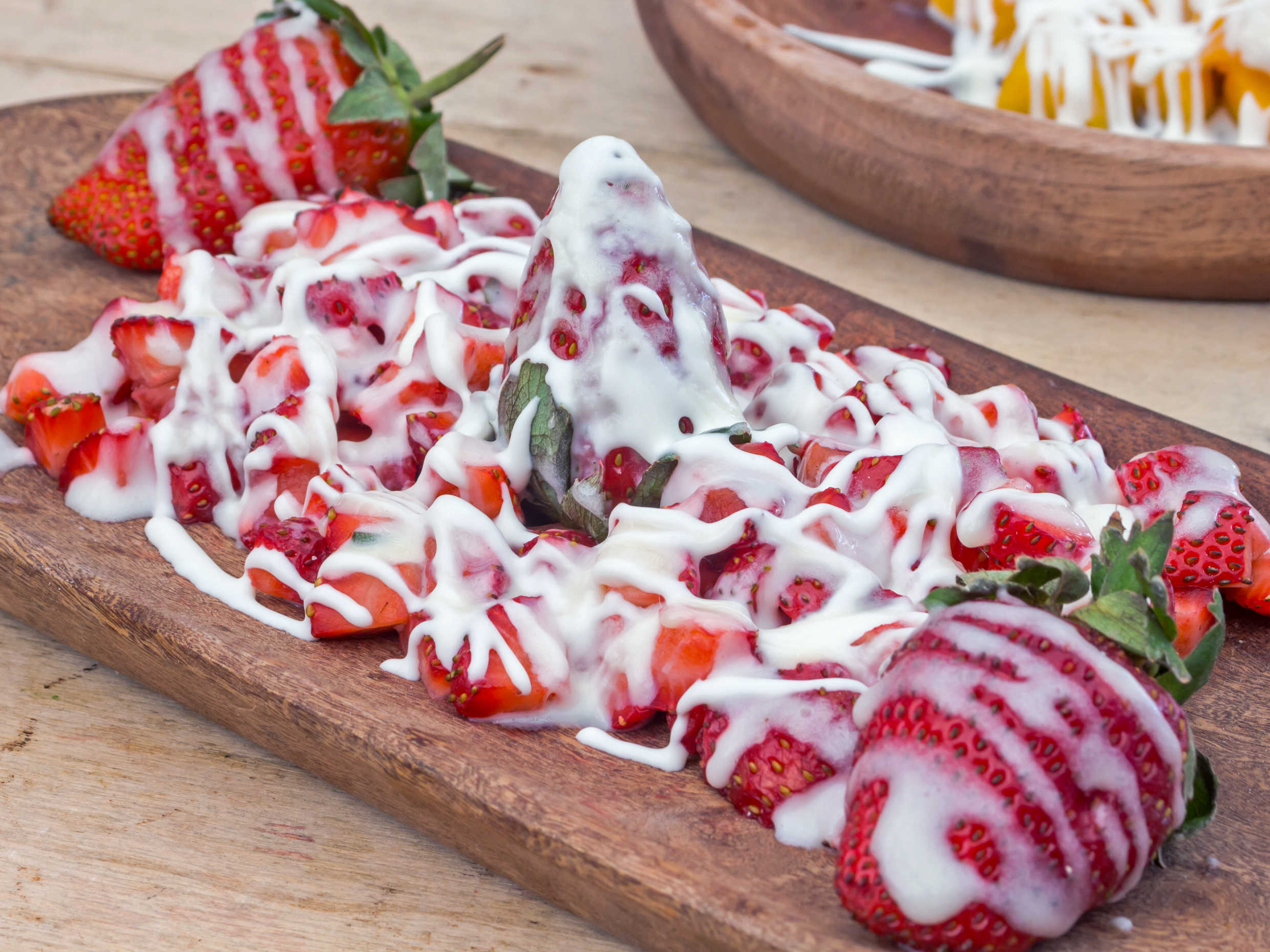 Fresas con Crema