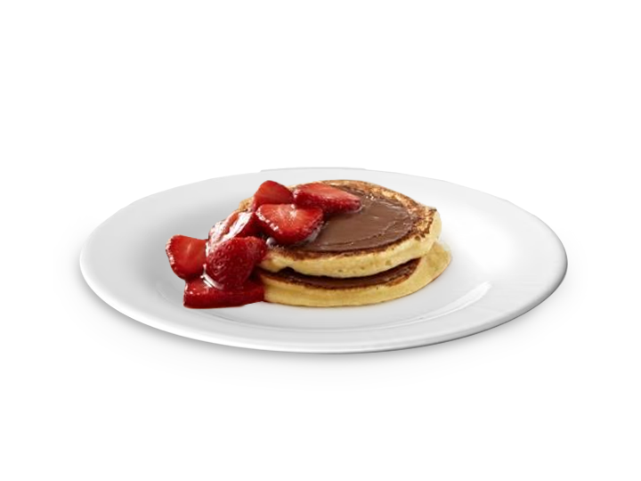 Pankakes de Nutella y Fruta