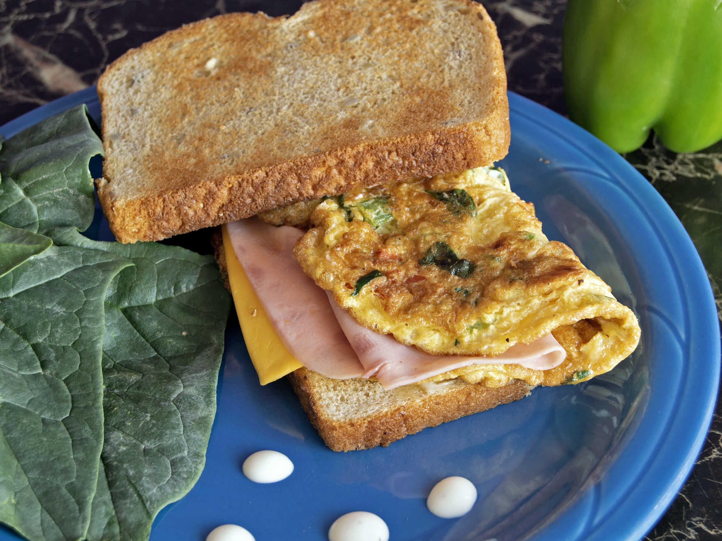 Mr. Omelette Sándwich