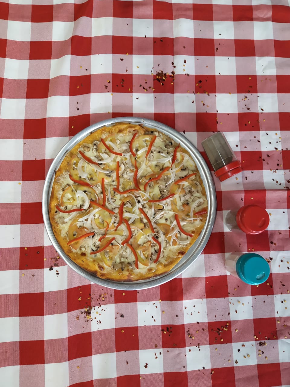 1 Pizza de 8 Porciones 3 Ingredientes