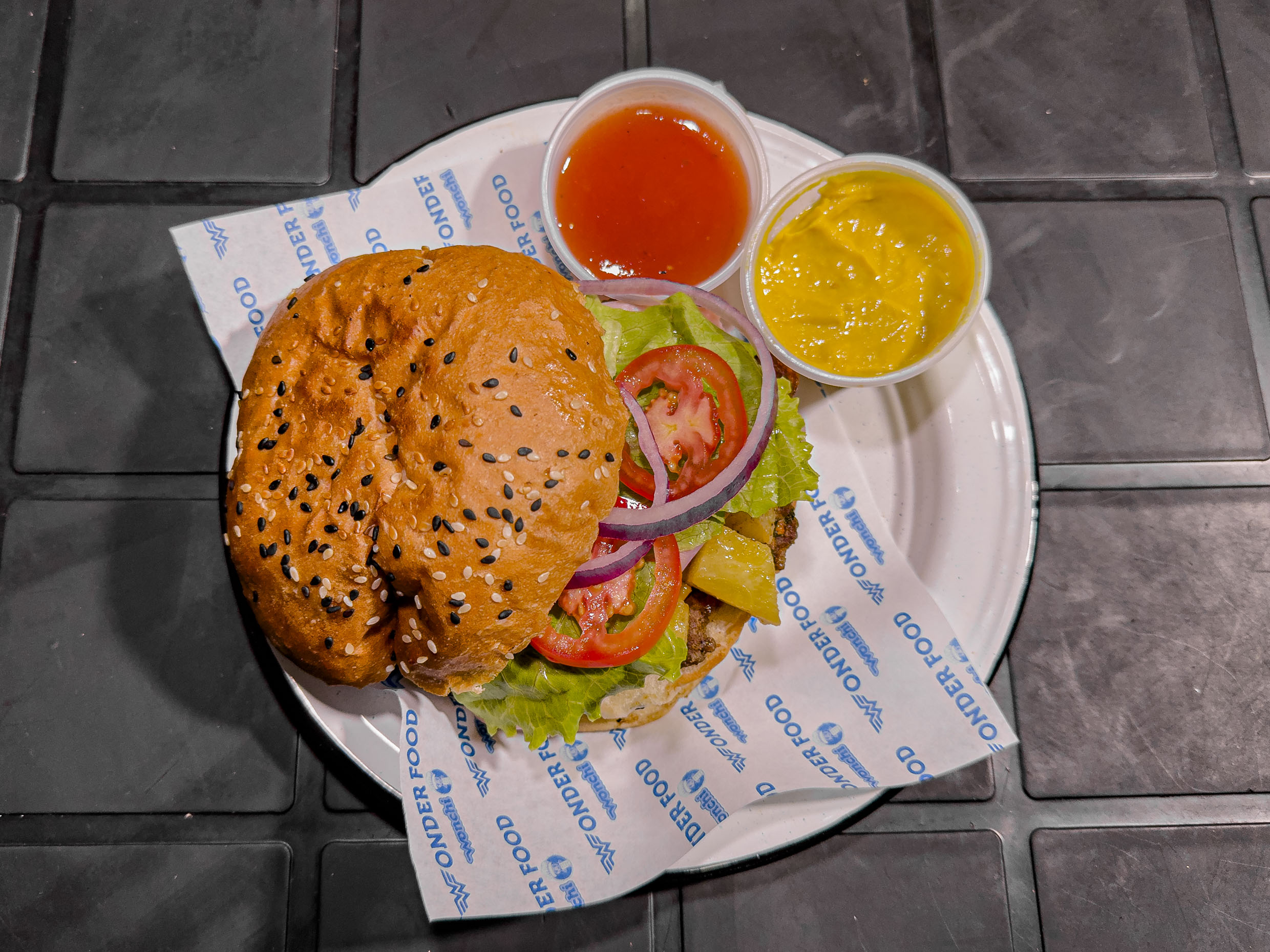 Hamburguesa Hawaiana
