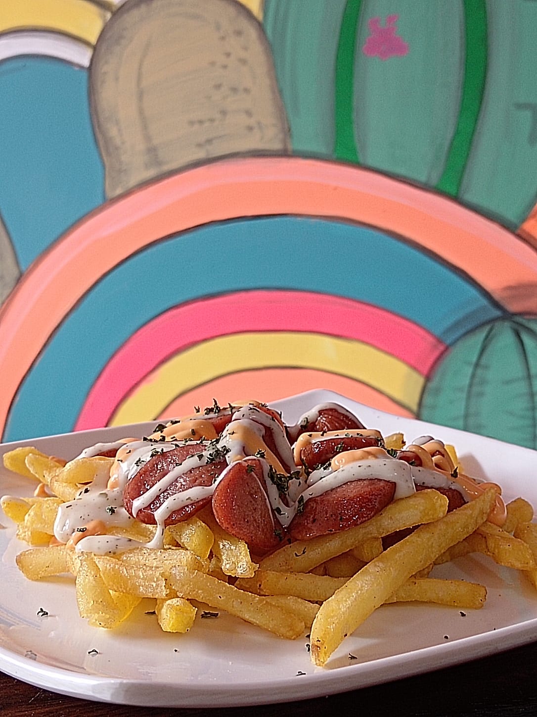 Salchi Papas Clasica