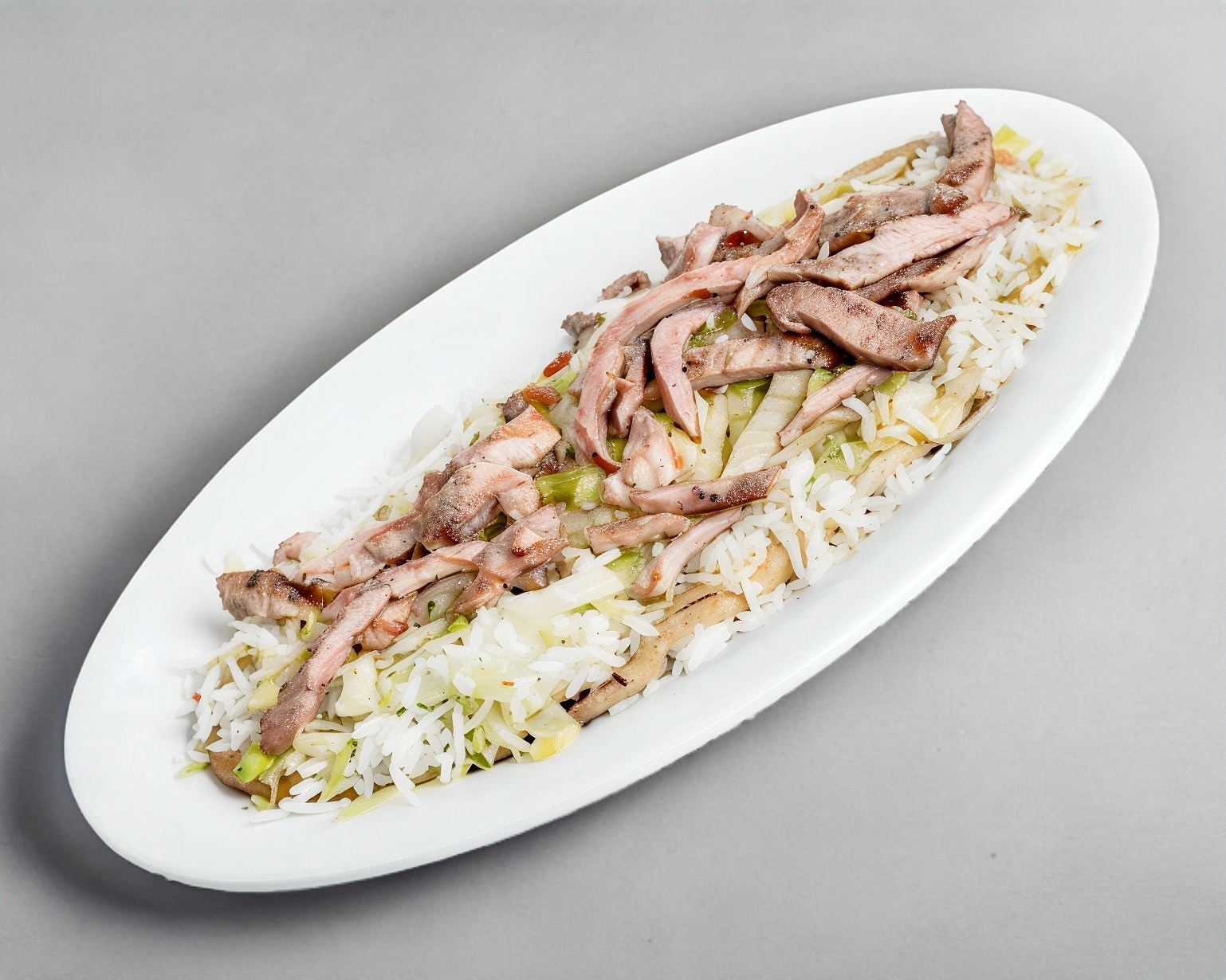 Huarache con costilla