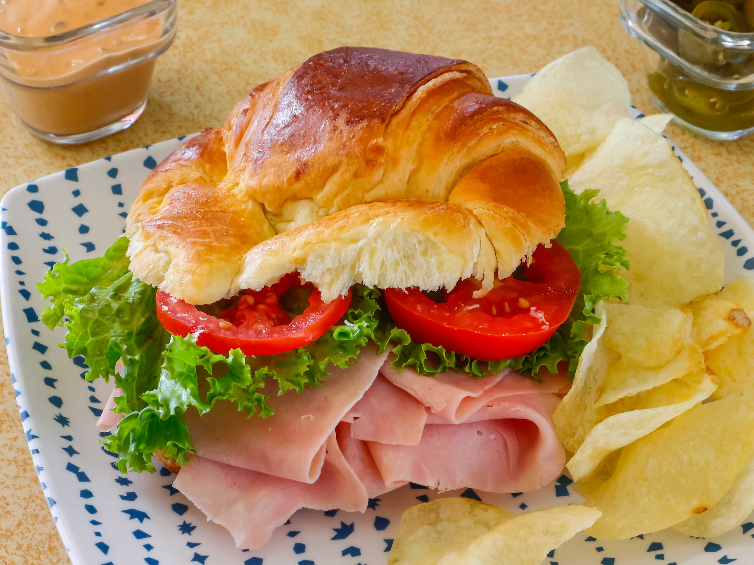 Croissants de Jamón de Pavo