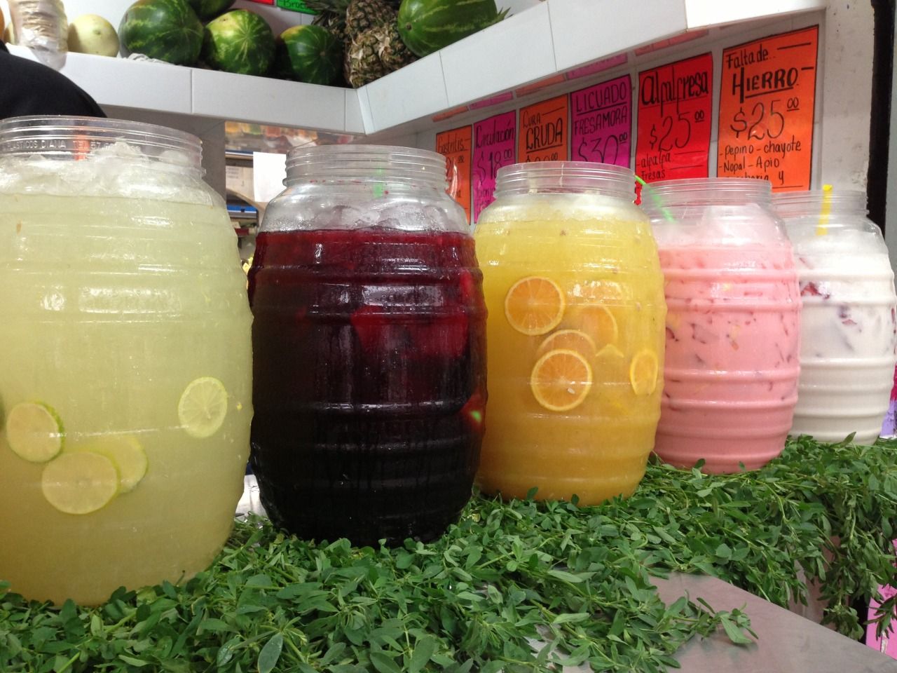 Agua de Fresa Limón Chica