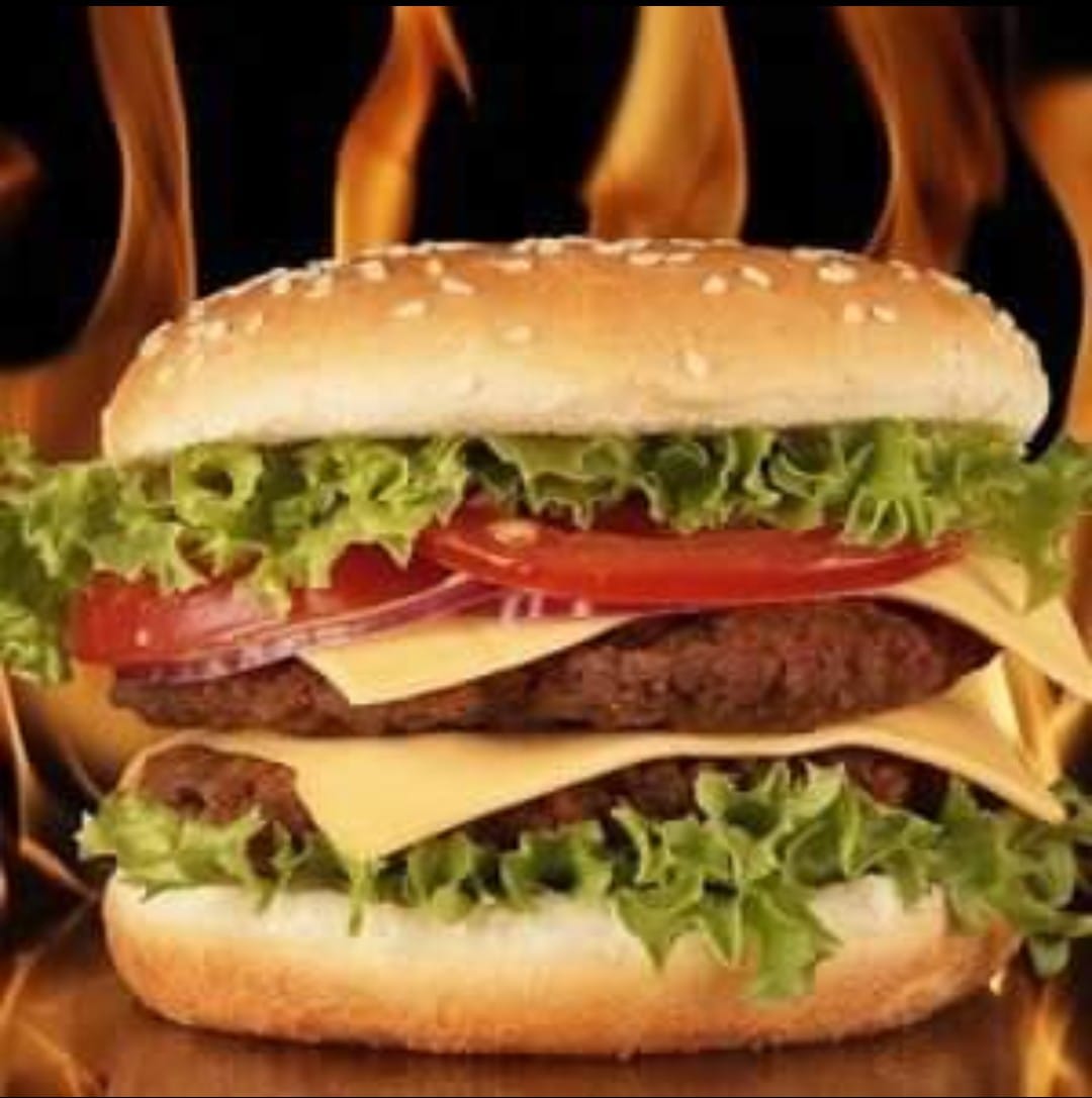 Hamburguesa Philadelphia Fuego