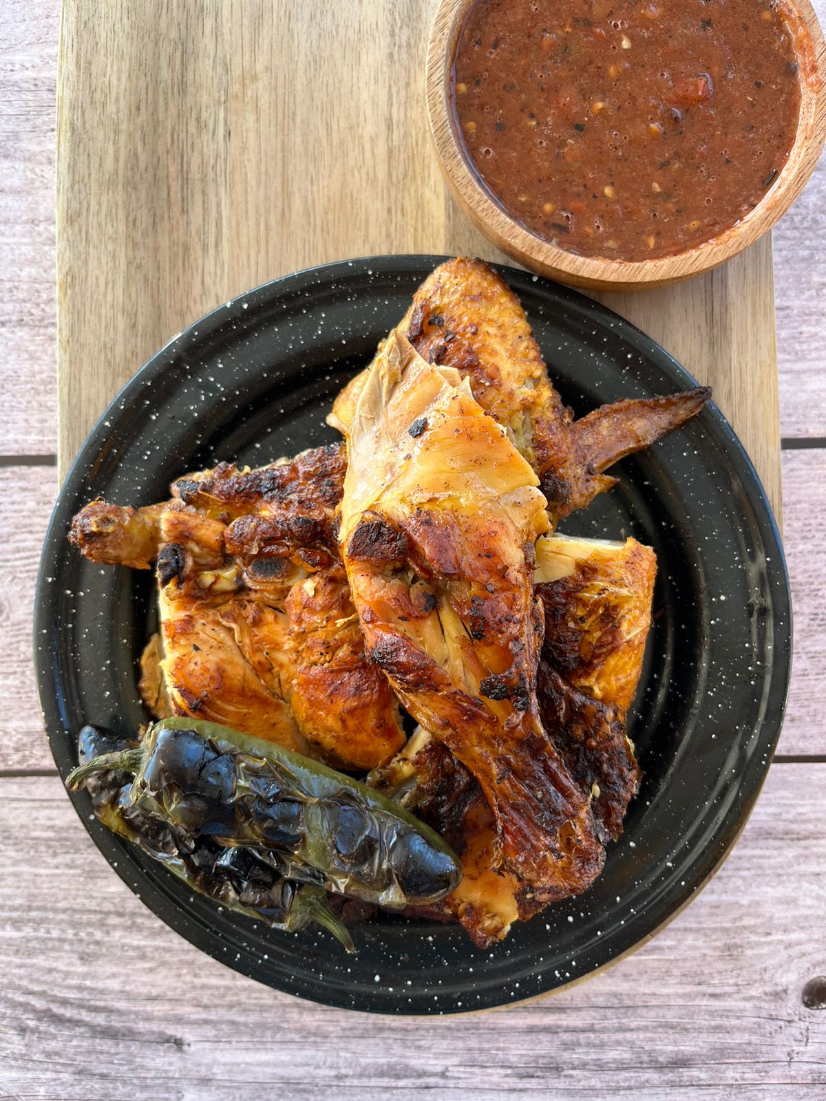 1/2 Pollo