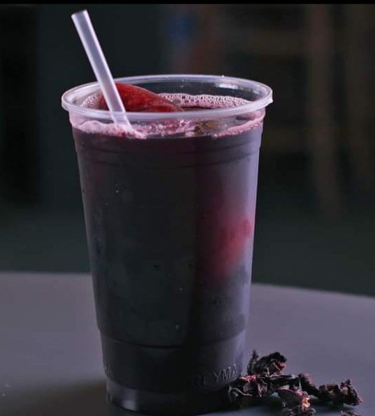 Agua fruta natural 500ml Jamaica