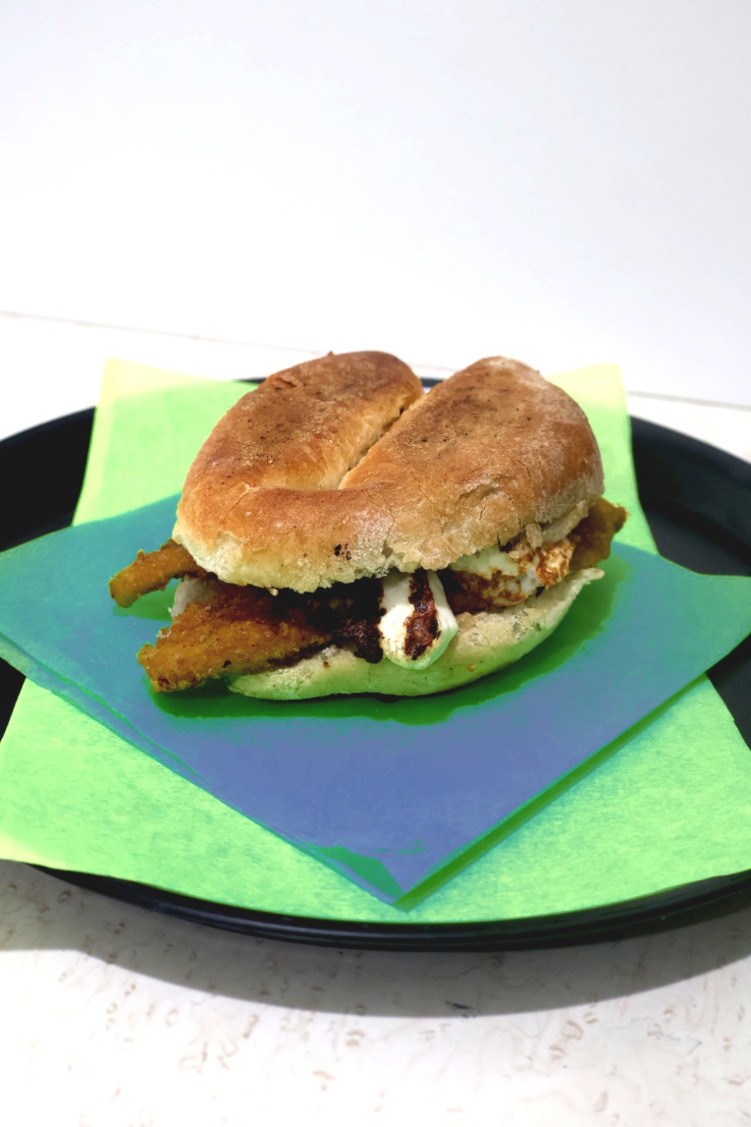 Torta de Milanesa de Pollo