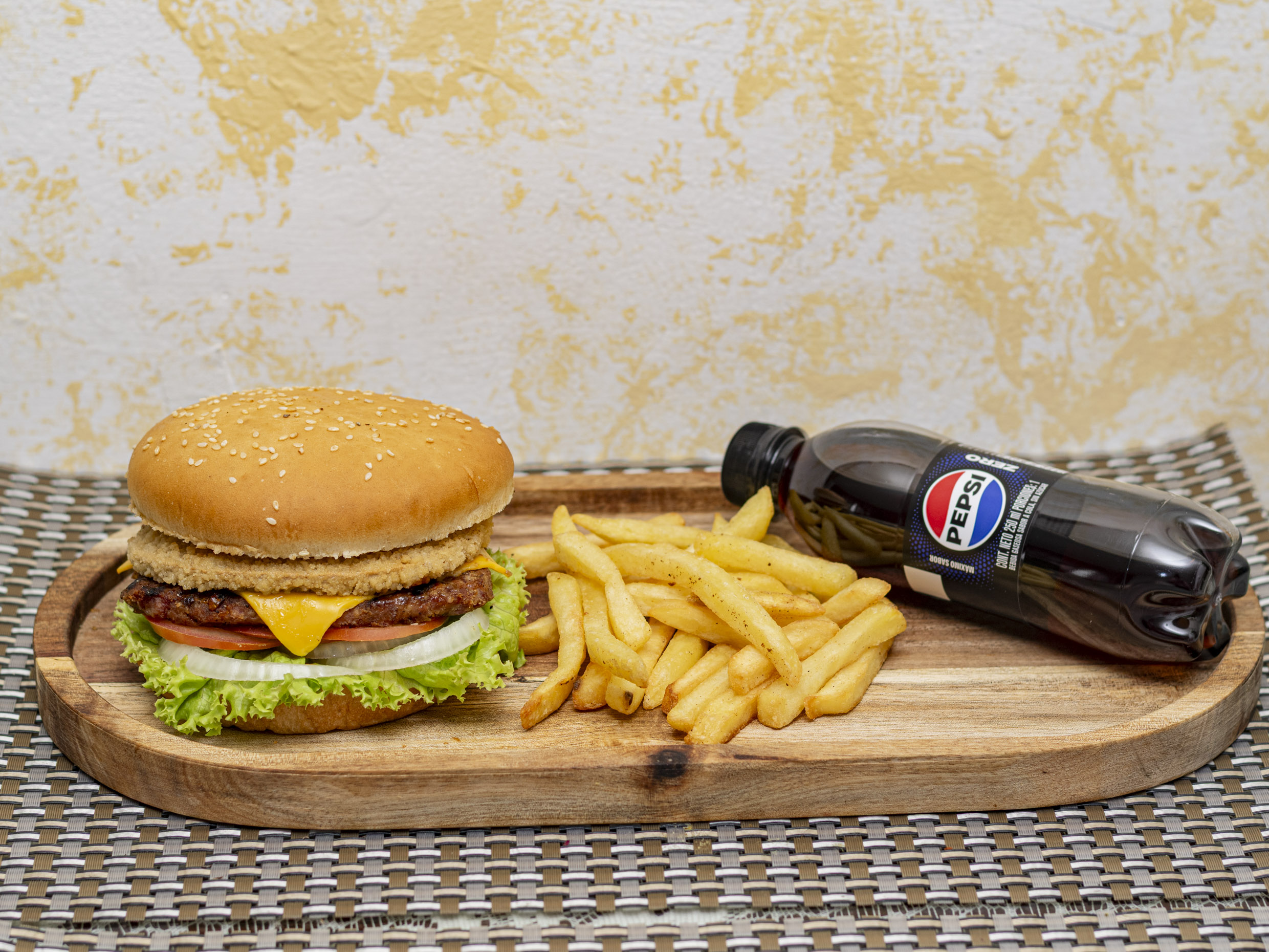 Combo Hamburguesa MIXTA