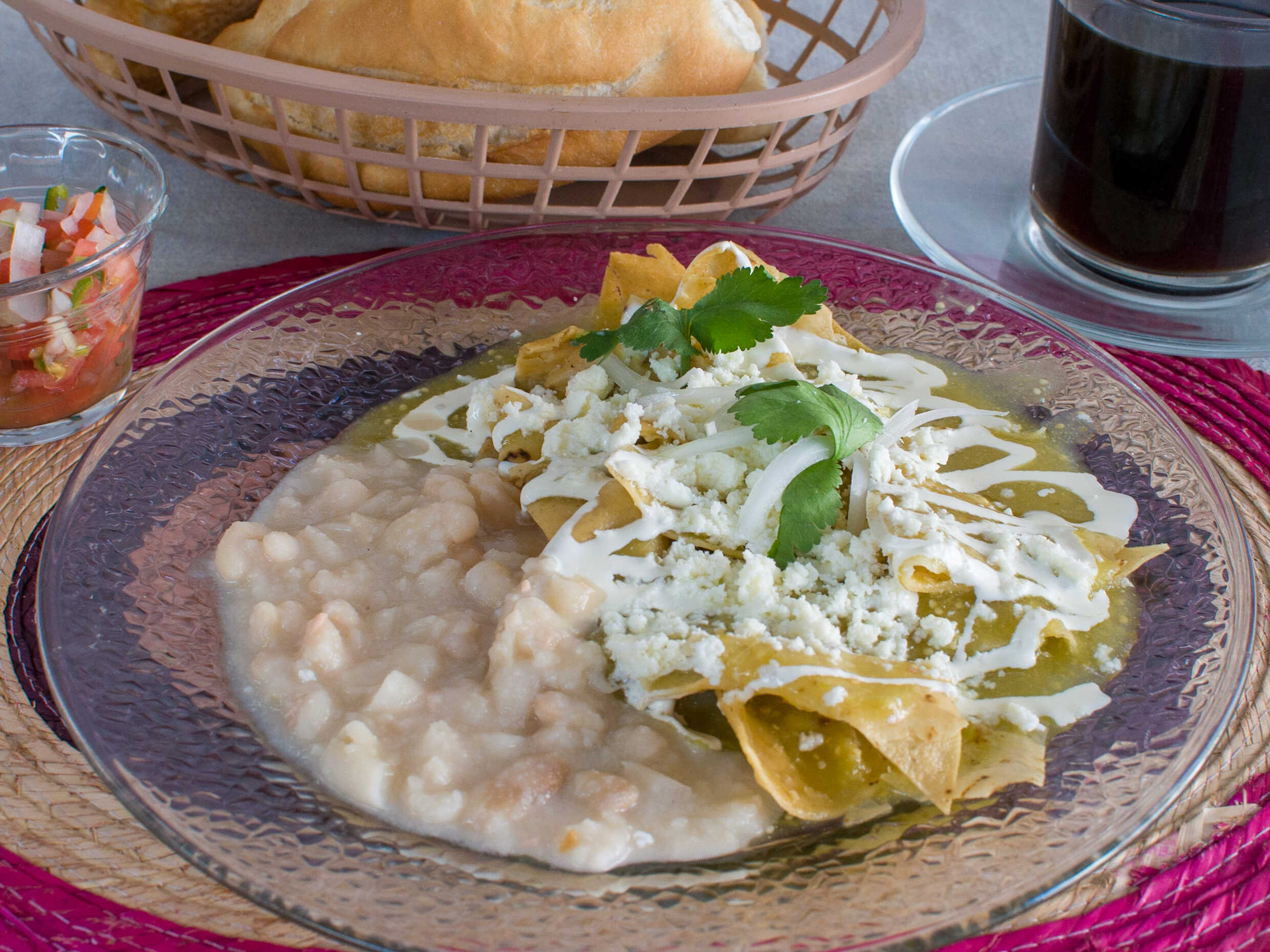 Chilaquiles con huevo