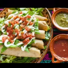 2 Órdenes de Flautas de Carne