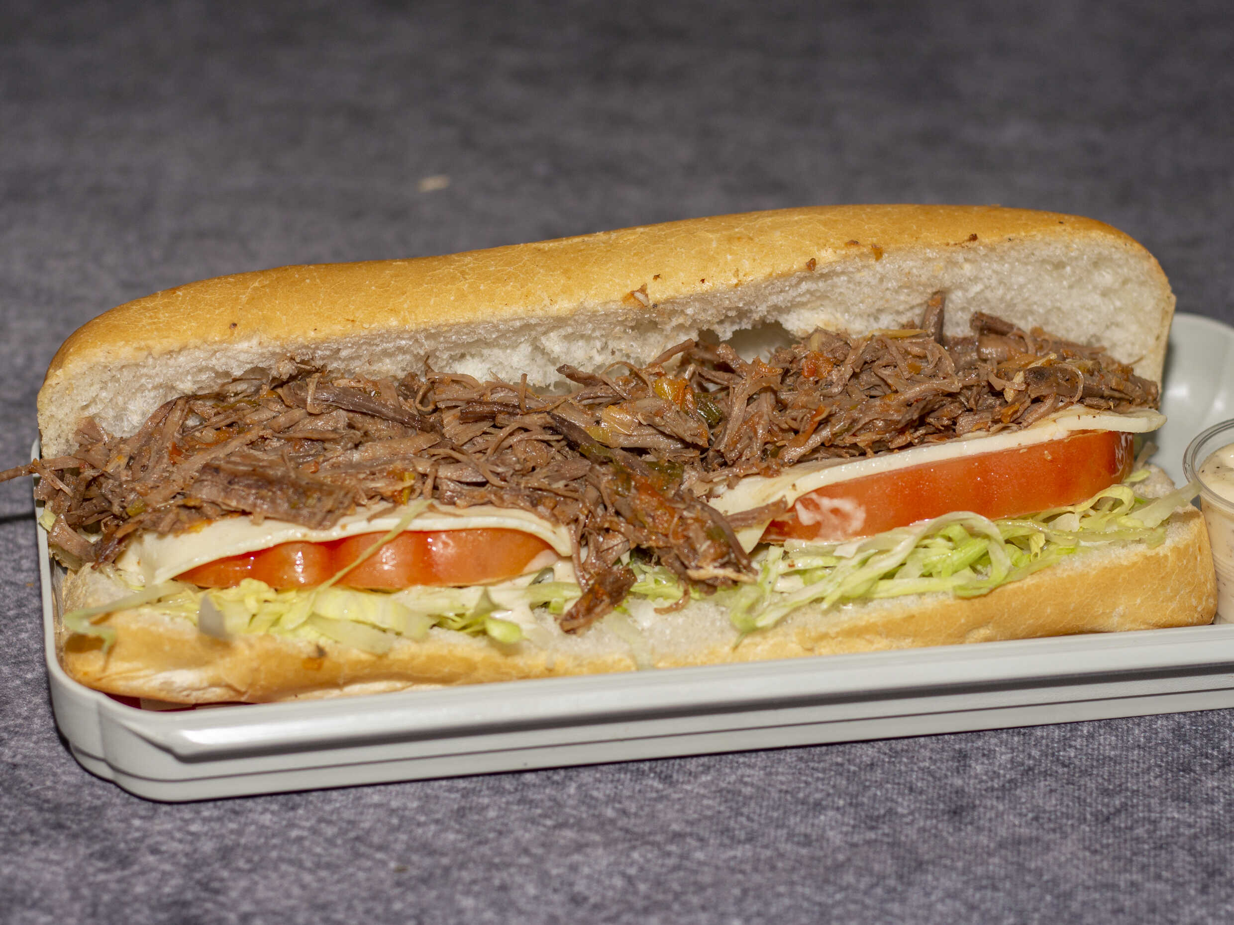 Sandwich Ropa Vieja 22cm.