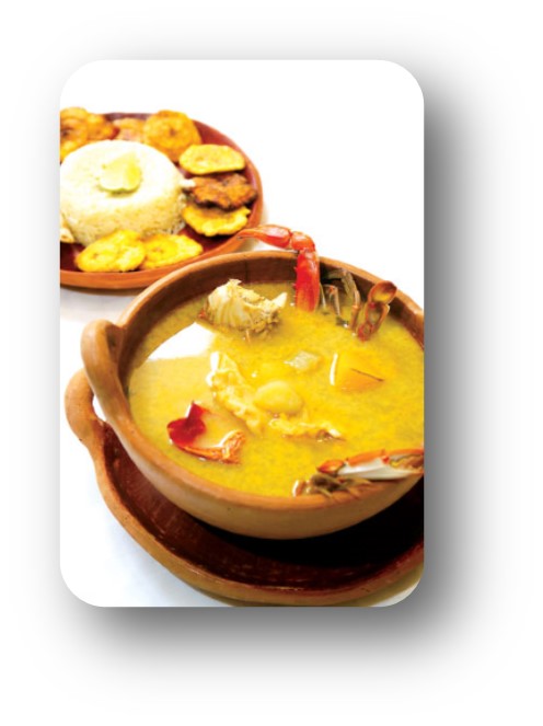 Sopa de Jaiba con Coco.