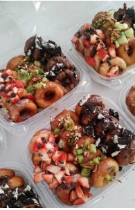 Caja Mini Donas X16