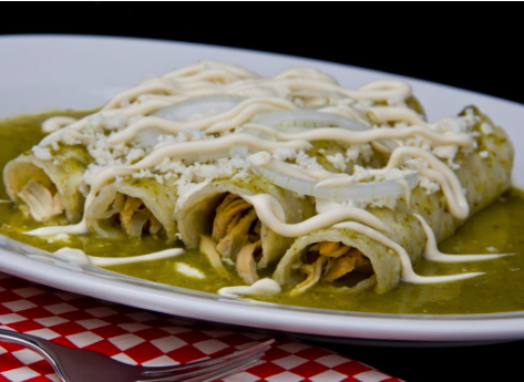 Enchiladas Verdes