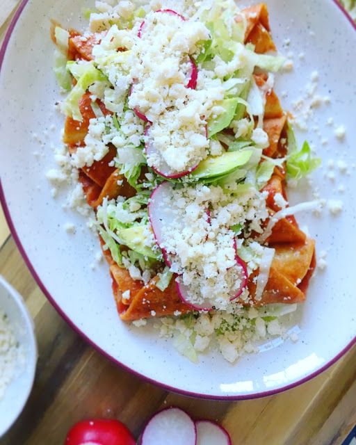 Enchiladas Rojas