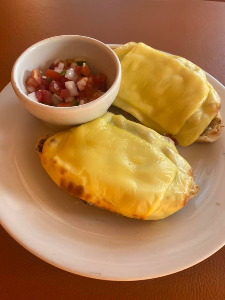 Molletes de Manchego