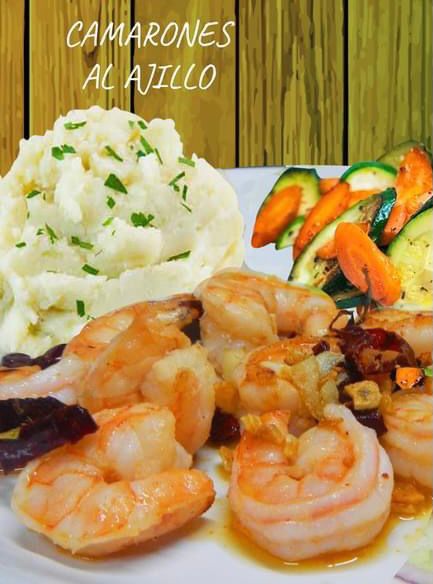 Camarones al Ajillo