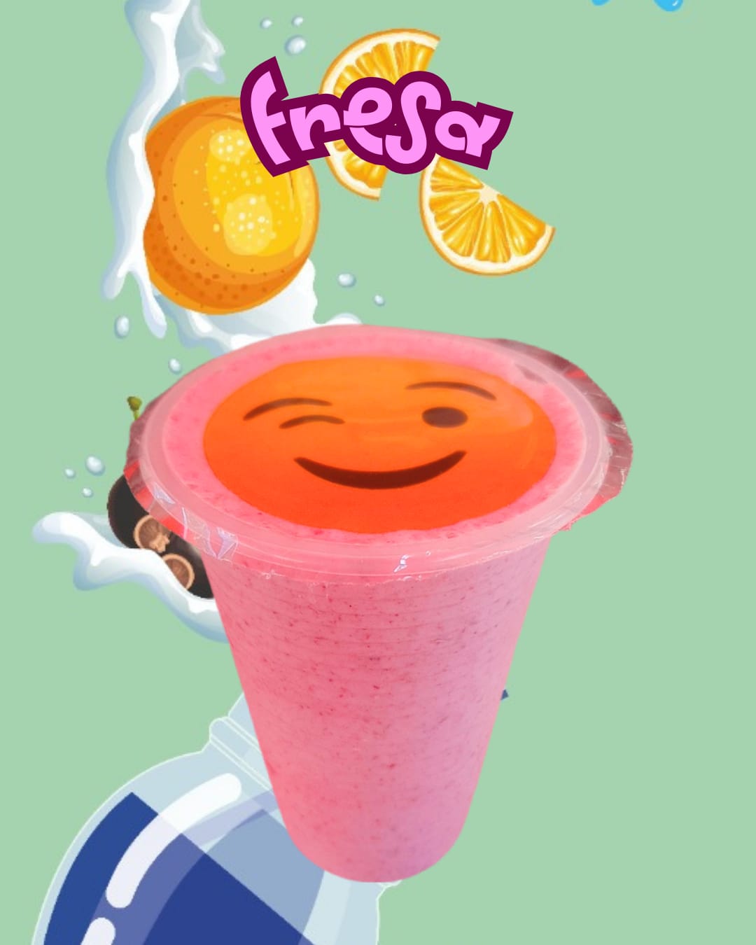 Jugo De Fresa 16 Onz