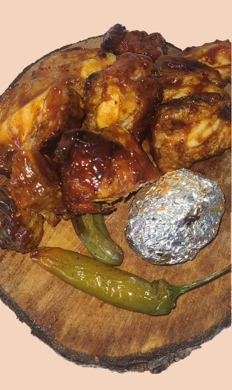 1/2 kg de costilla BBQ