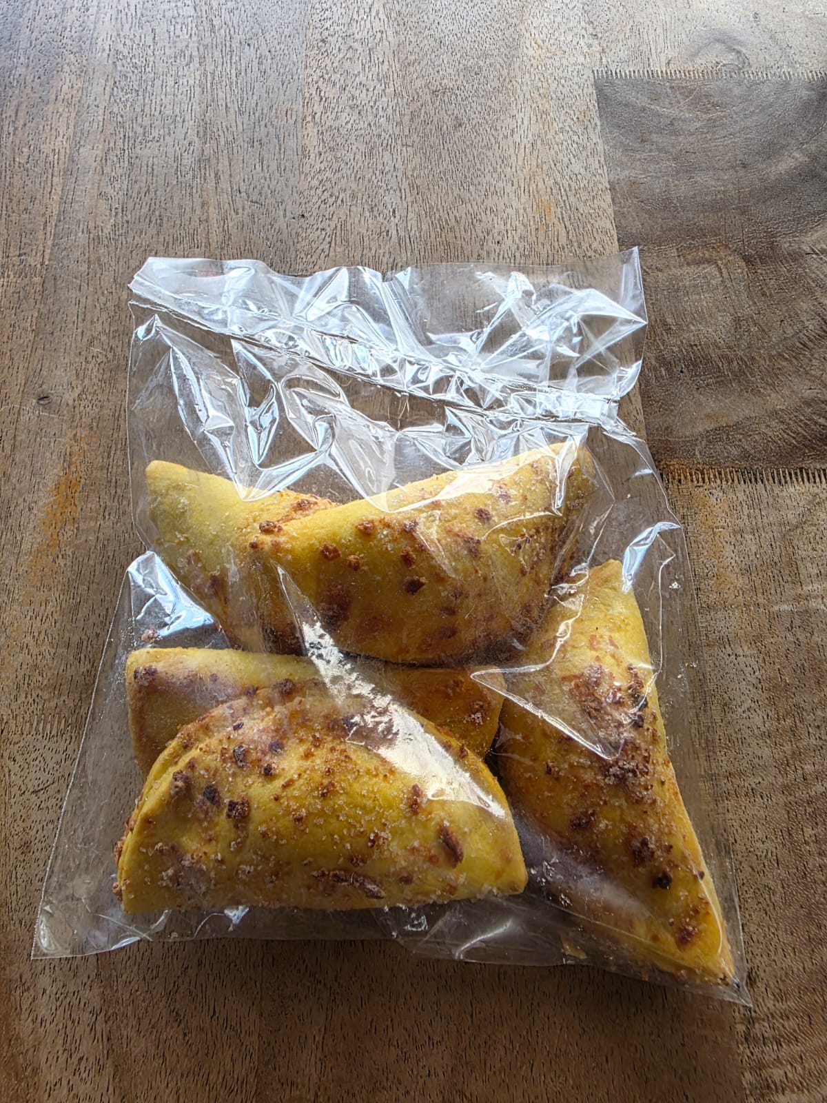 Empanada de queso y azucar