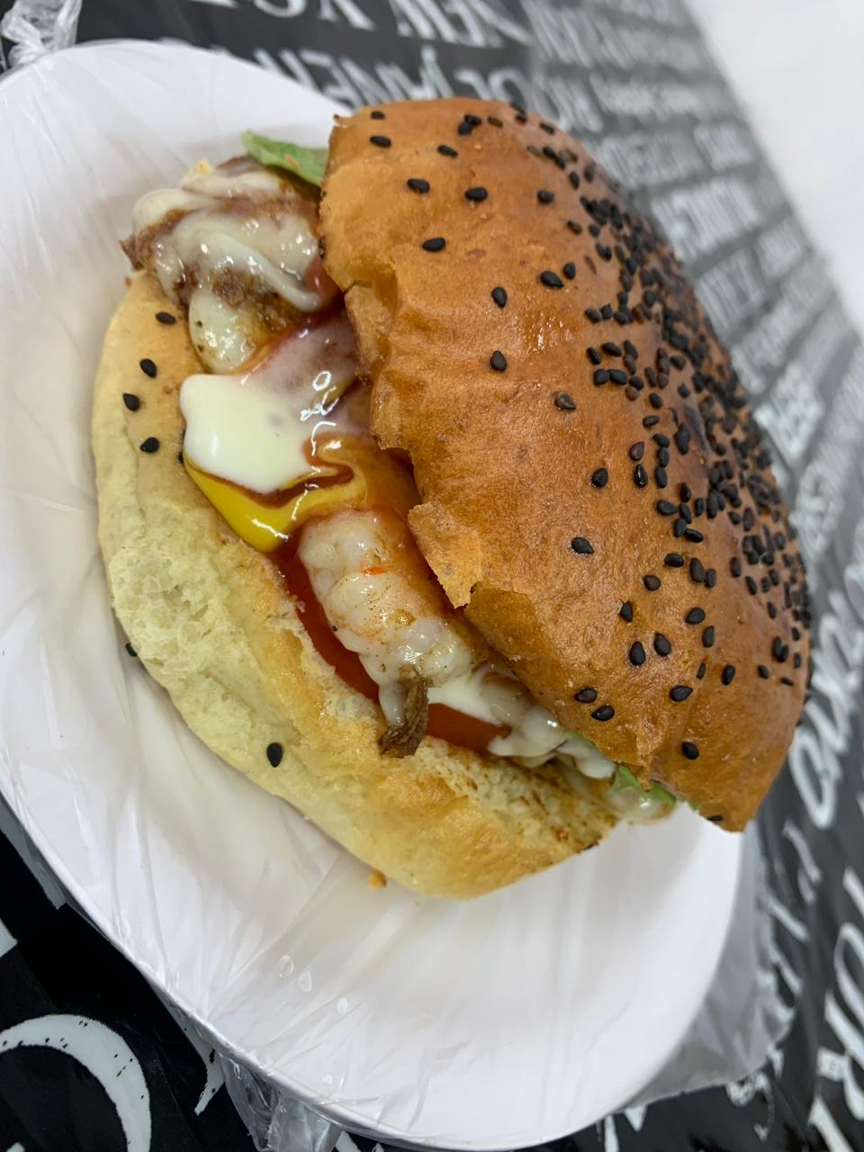 Hamburguesa de Camarón