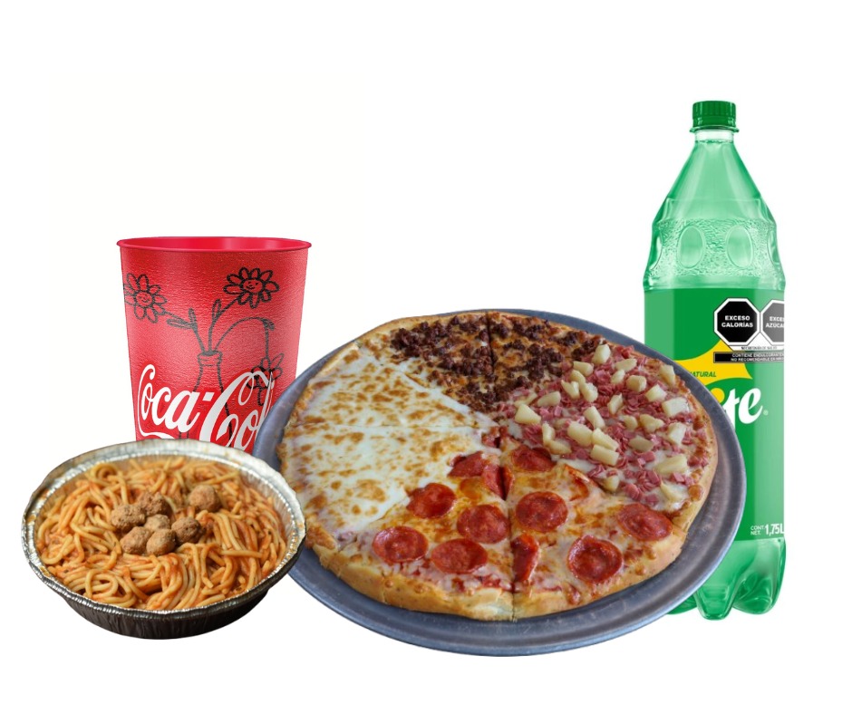 Paquete 4 Estaciones + Familia Coca - Cola 1.75