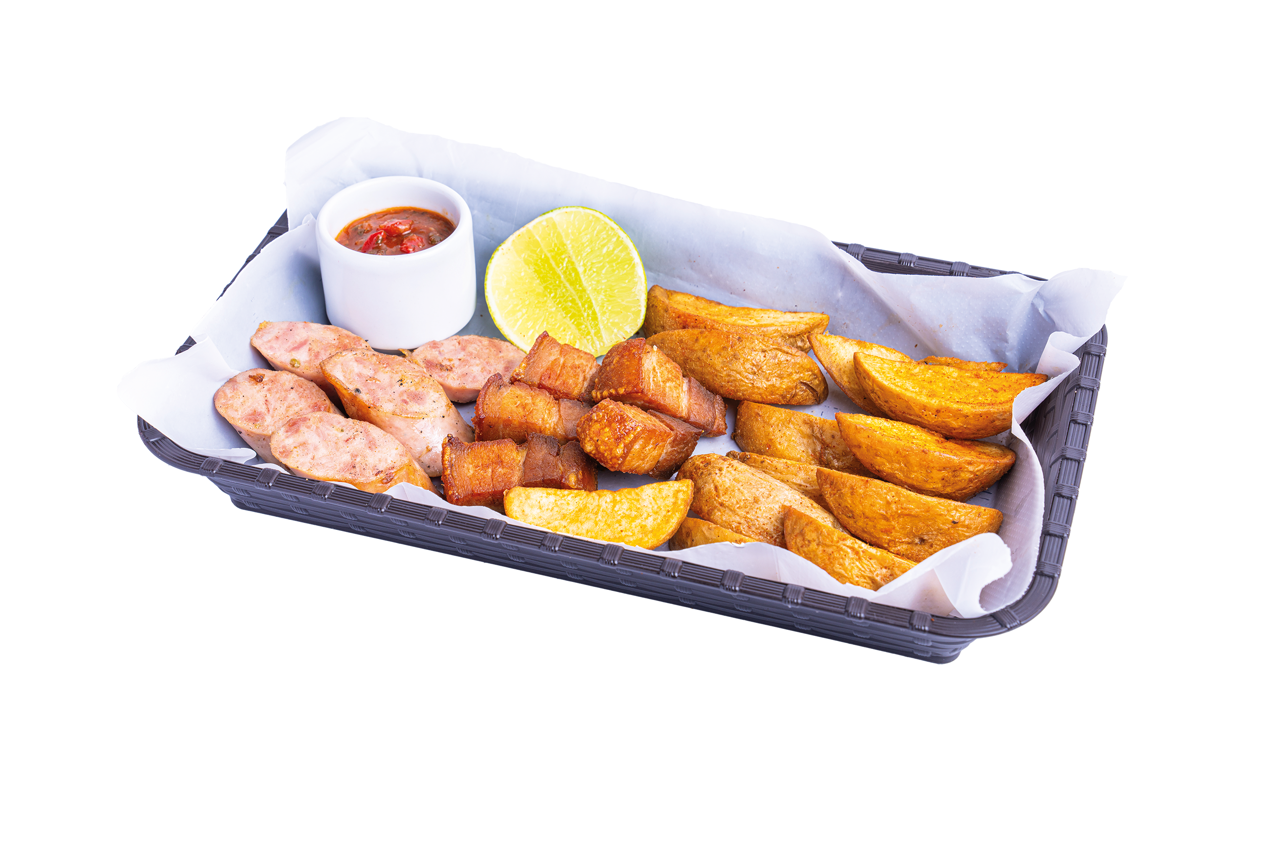 Chicharrón y Chorizo