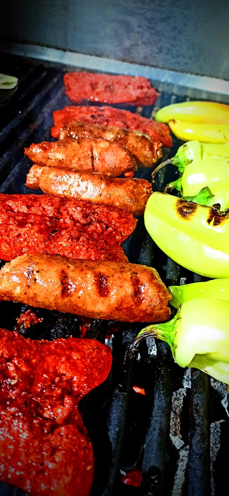 salchicha asada