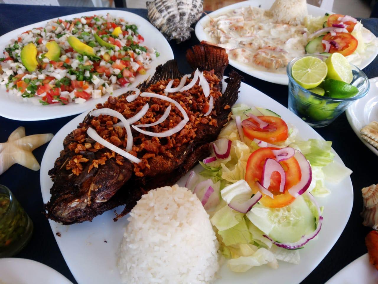 Mojarra Frita Mediana