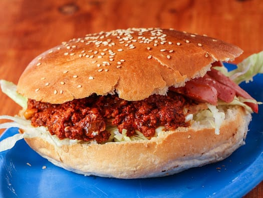 Hamburguesa Adobada