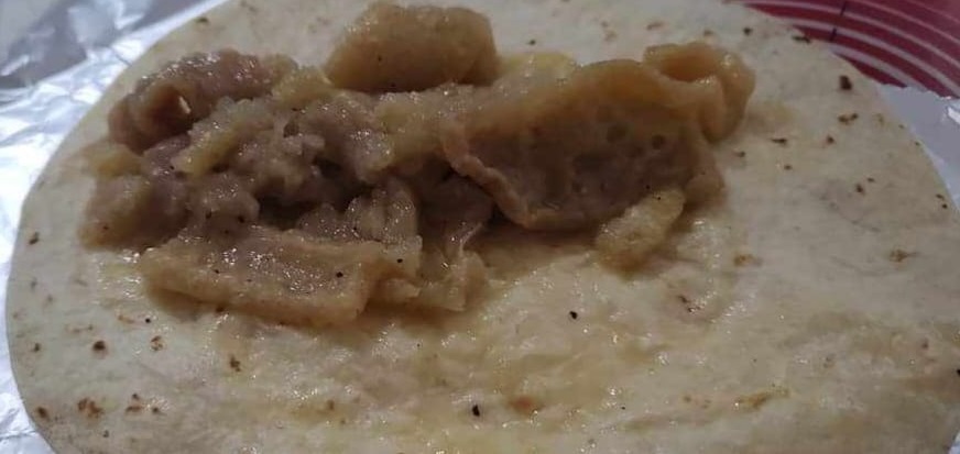 Quesadilla de Chicharrón de Cuero
