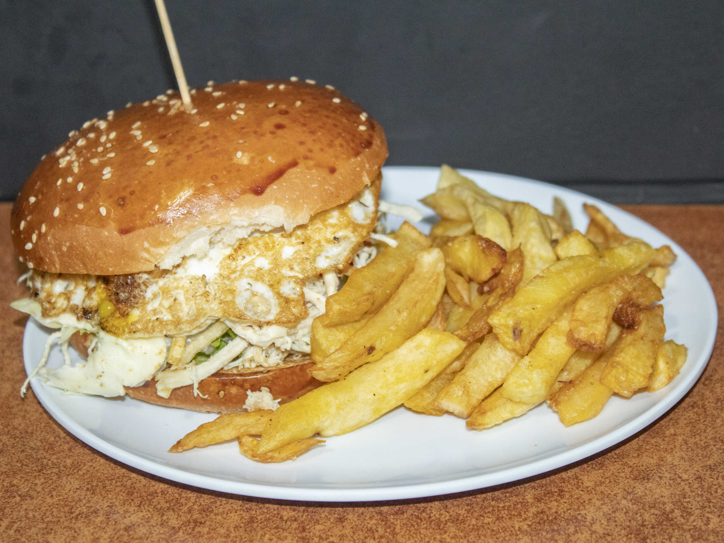 Sándwich de Pollo Royal