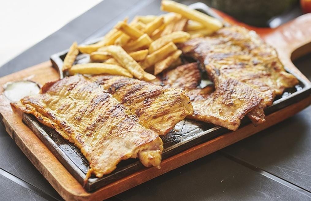 300g de Lomo a la Plancha con Limonada