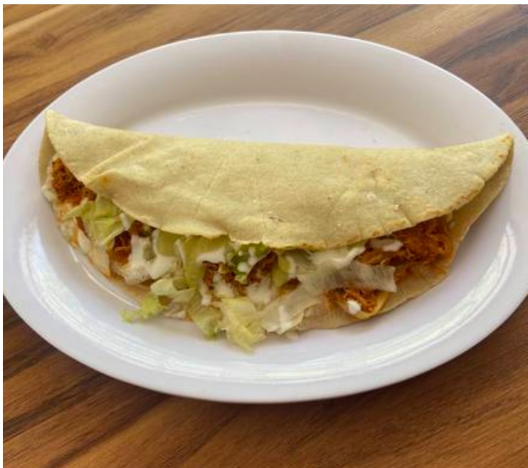Quesadilla de tinga