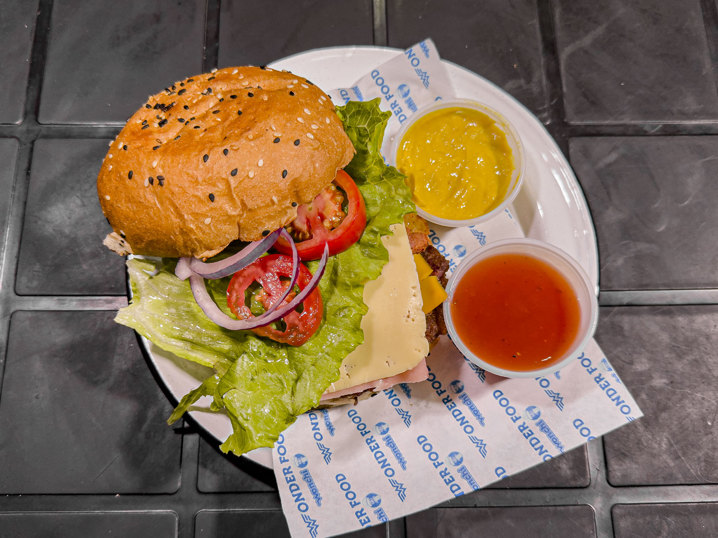 Hamburguesa Cubana