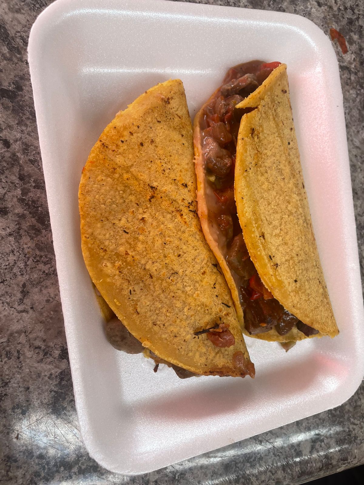 Taco de Hígado Ranchero